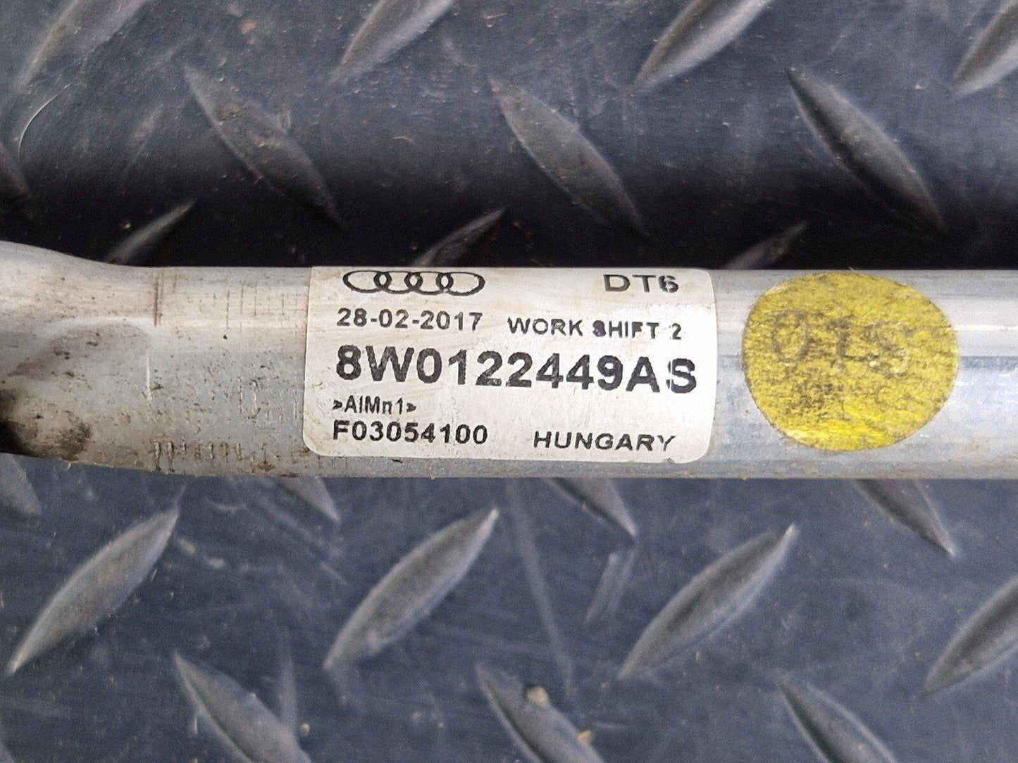 16-23 AUDI S5 COUPE GENUINE COOLANT PIPE TUBE LINE 8W0122449AS
