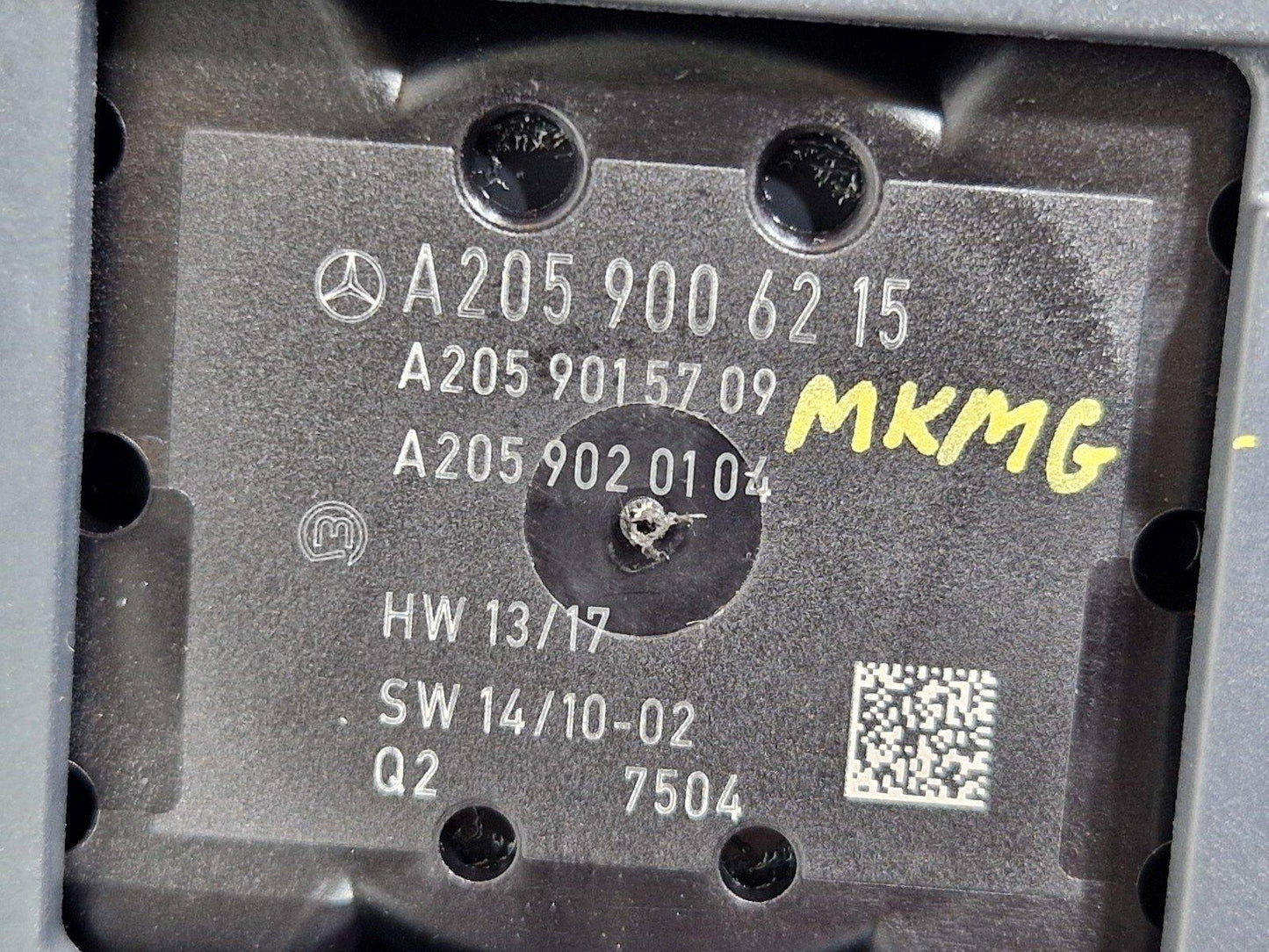 MERCEDES BENZ C200 W205 MULTIMEDIA SAT NAV AUDIO CONTROL SWITCH KNOB A2059006215