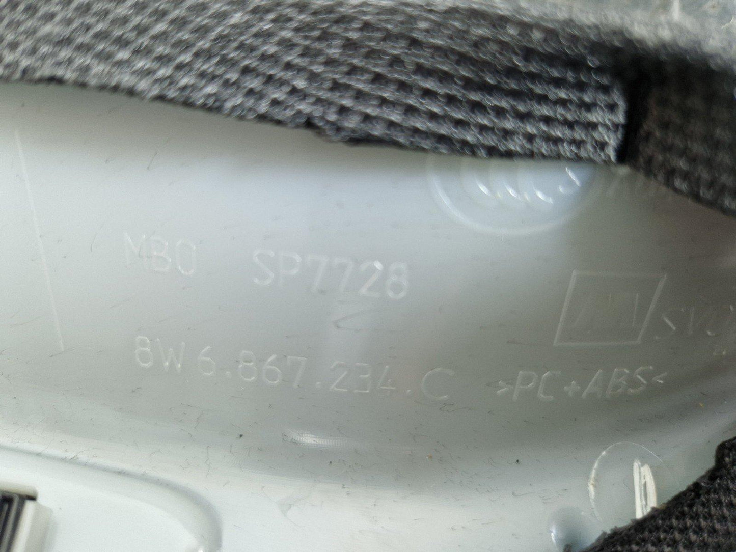 17-24 AUDI S5 F5 COUPE GENUINE N/S/F FRONT RIGHT UPPER A-PILLAR TRIM 8W6867234