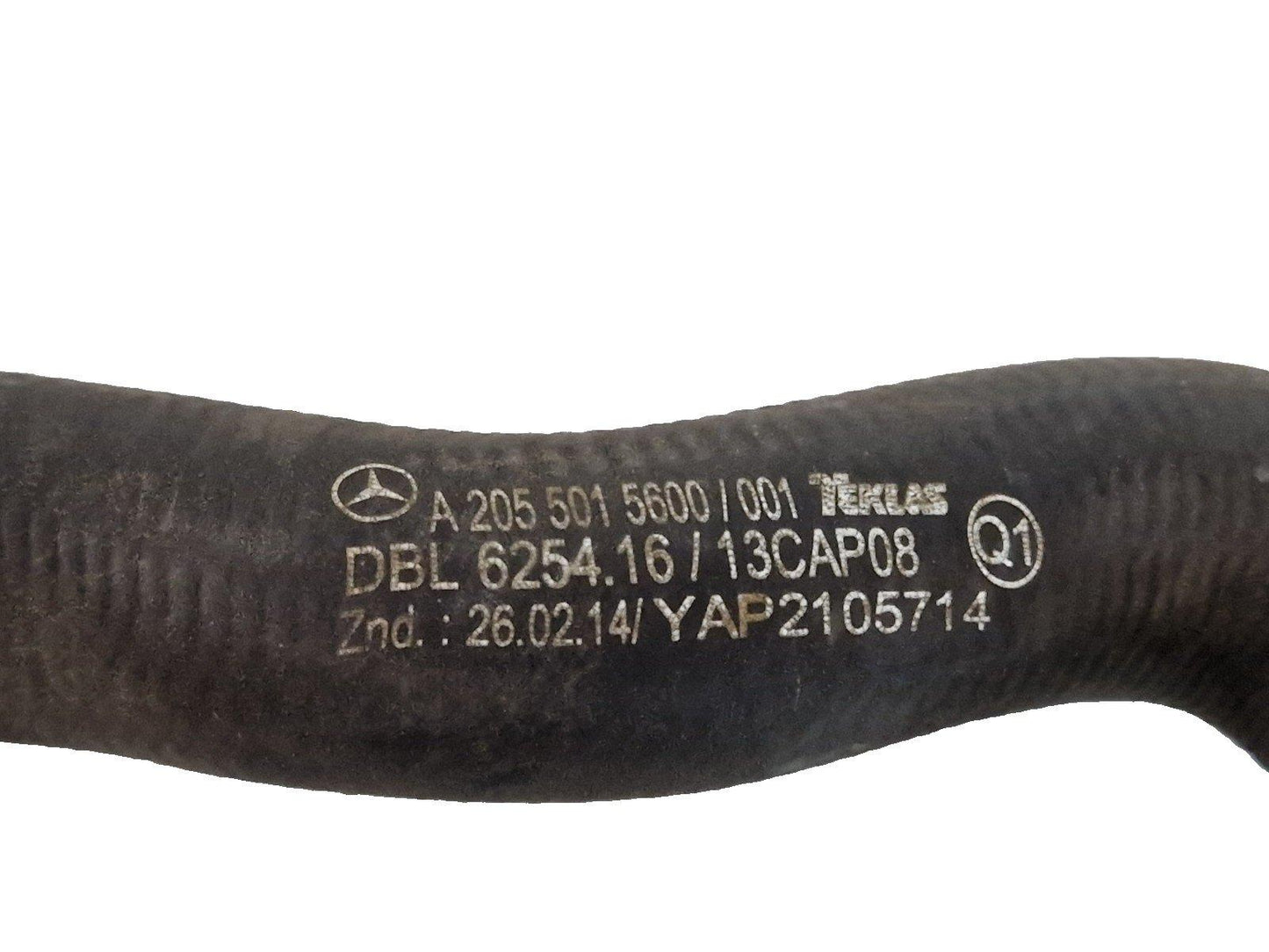 2016 MERCEDES C CLASS W205 H300 HYBRID COOLANT WATER HOSES A2055015600