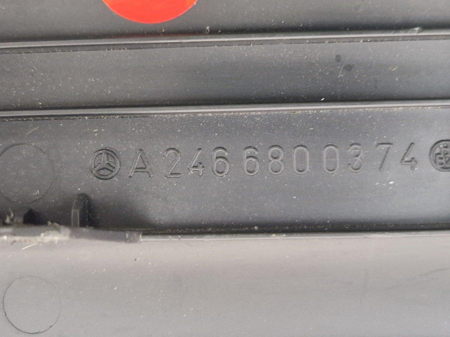 2016 MERCEDES BENZ B-CLASS N/S REAR INETRIOR INNER SILL TRIM A2466800374