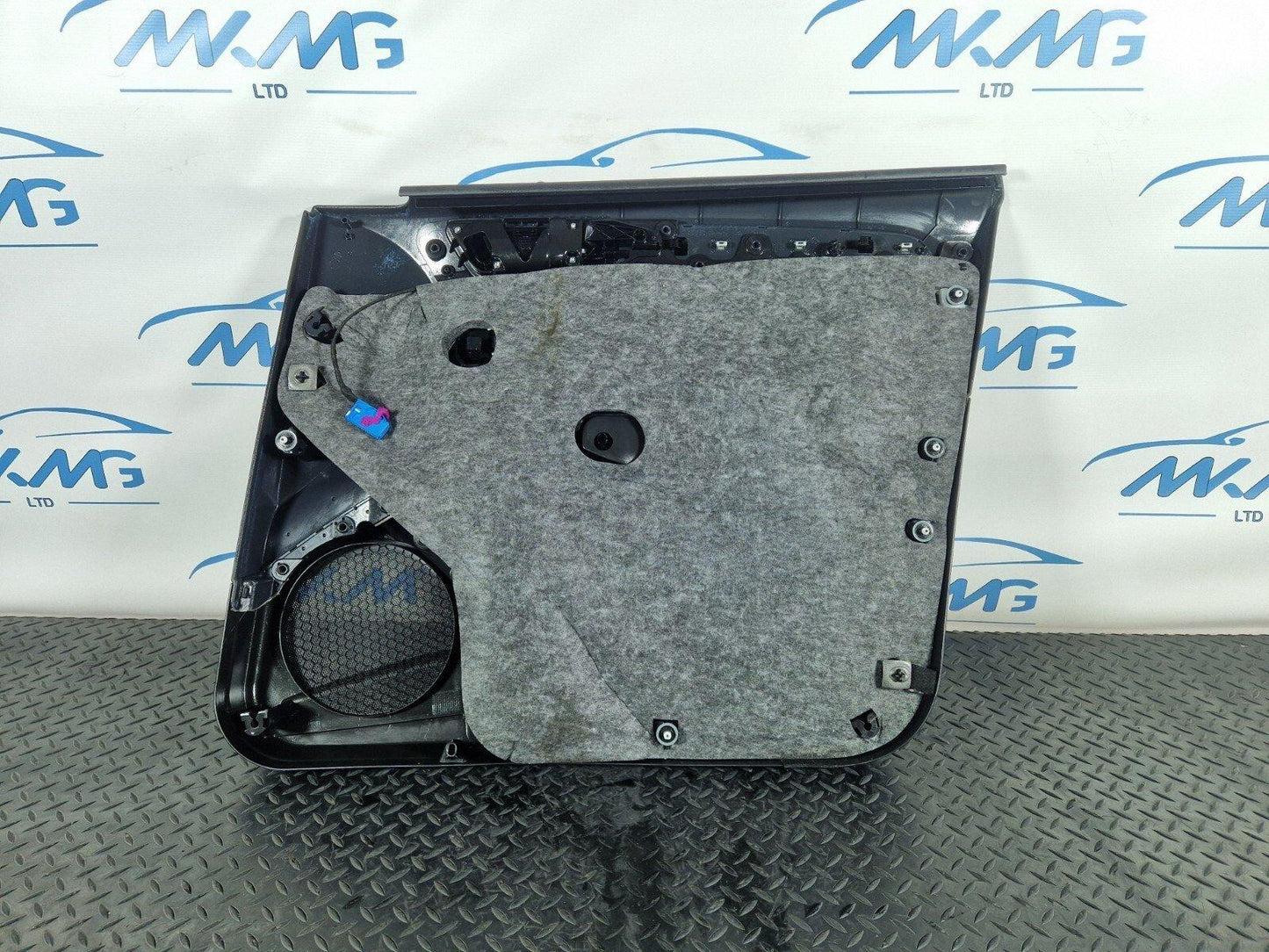 12-17 AUDI Q5 8R OEM FRONT LEFT N/S DOOR CARD PANEL ALCANTARA TRIM 4G2867103B