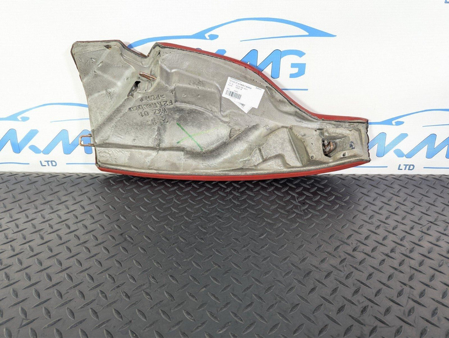 14-16 BMW 2 SERIES F22 REAR RIGHT O/S SEAT BOLSTER PANEL RED LEATHER 7320252