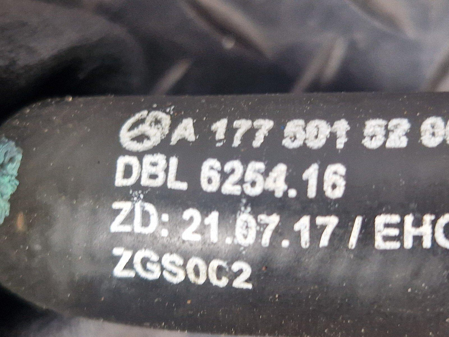 19-ON MERCEDES BENZ A CLASS EQ W177 WATER COOLANT PIPE A1775015200