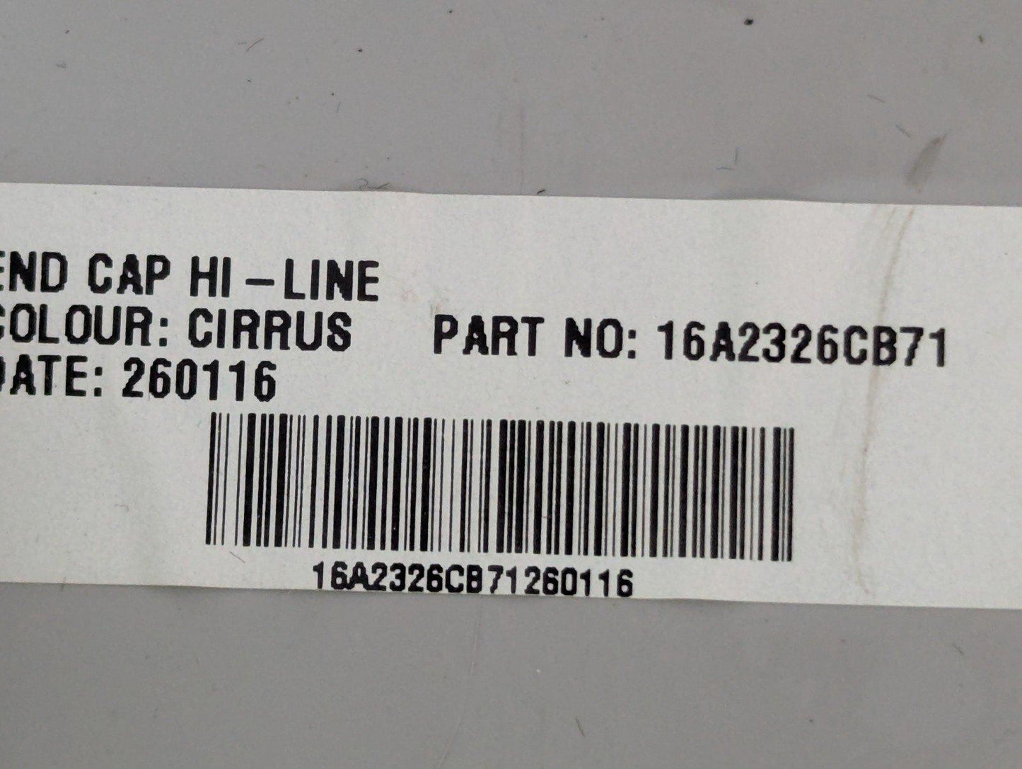 14-19 LAND ROVER L550 DISCOVERY SPORT CENTRE CONSOLE REAR TRIM 16A2326CB71