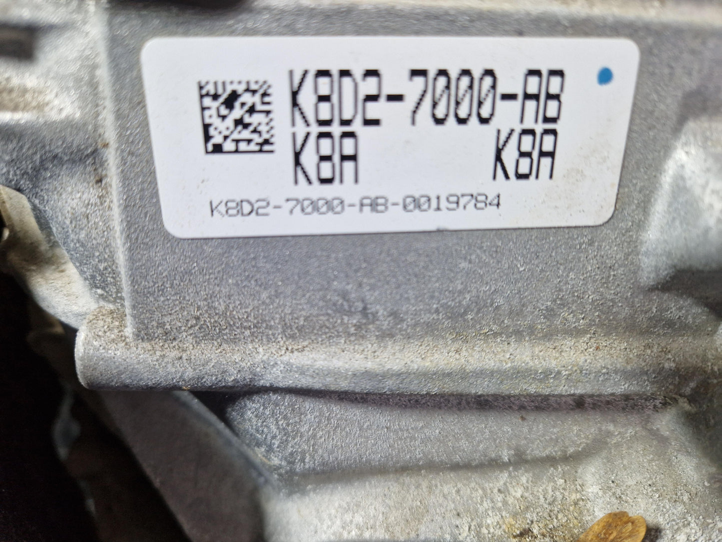 Land Rover Range Rover Evoque L551 SUV Trans/Gearbox k8d27000ab