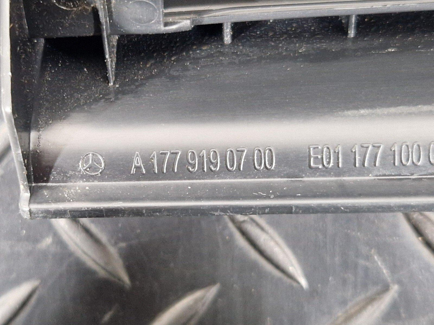 19-ON MERCEDES CLA C118 FRONT SEAT RAIL TRIM COVER A1779190700