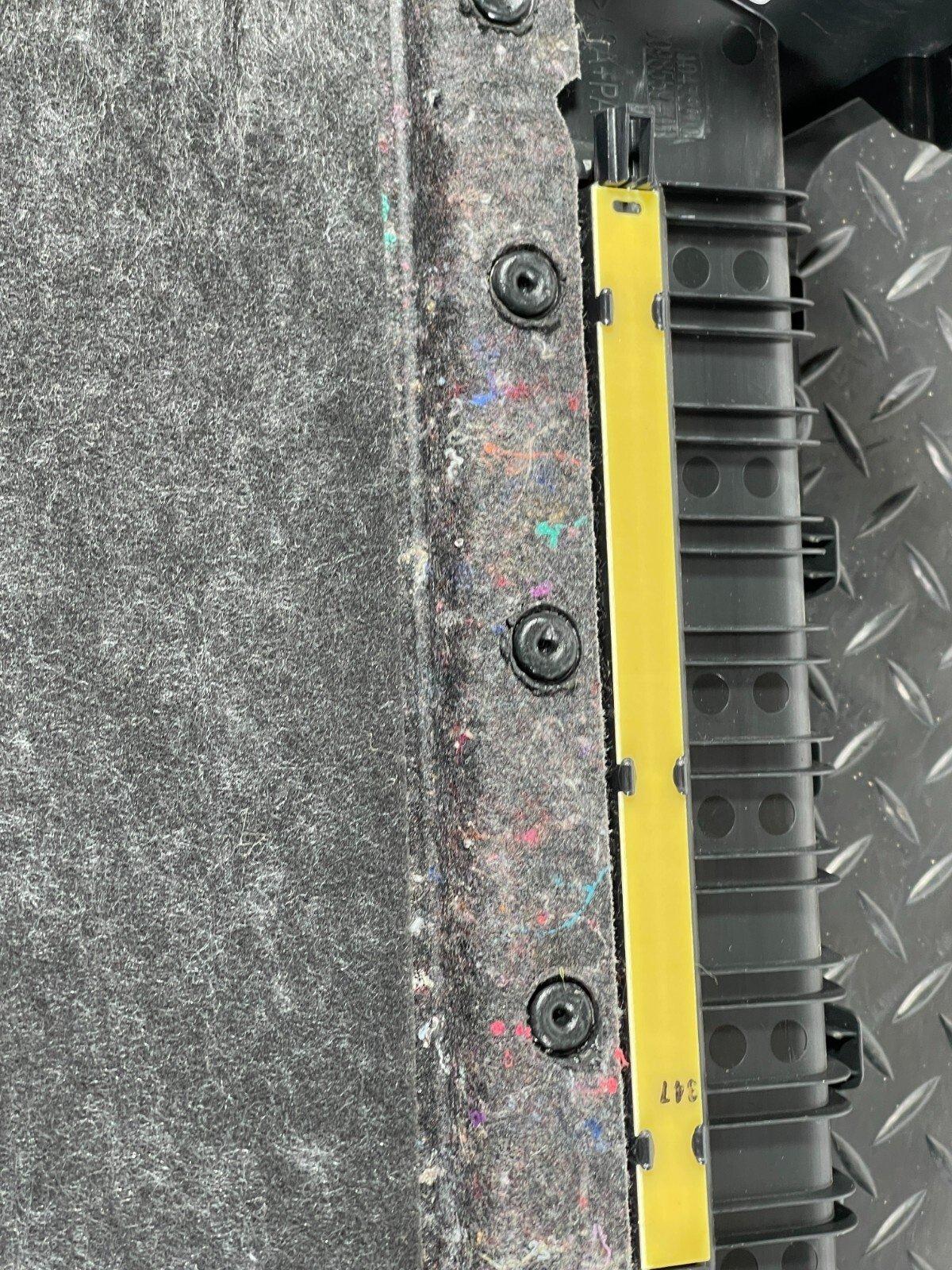 16-23 AUDI A5 F5 SPORTBACK S-LINE BOOT COMPARTMENT PANEL LEFT 8W8863879E