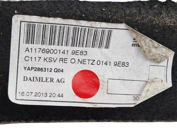 13-19 MERCEDES BENZ CLA C117 AMG GENUINE BOOT SIDE TRIM CARD RIGHT A1176900141