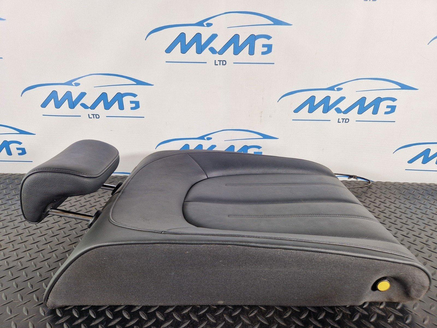 12-18 AUDI A6 C7 AVANT GENUINE REAR LEFT N/S/R BLACK LEATHER SEAT BACKREST