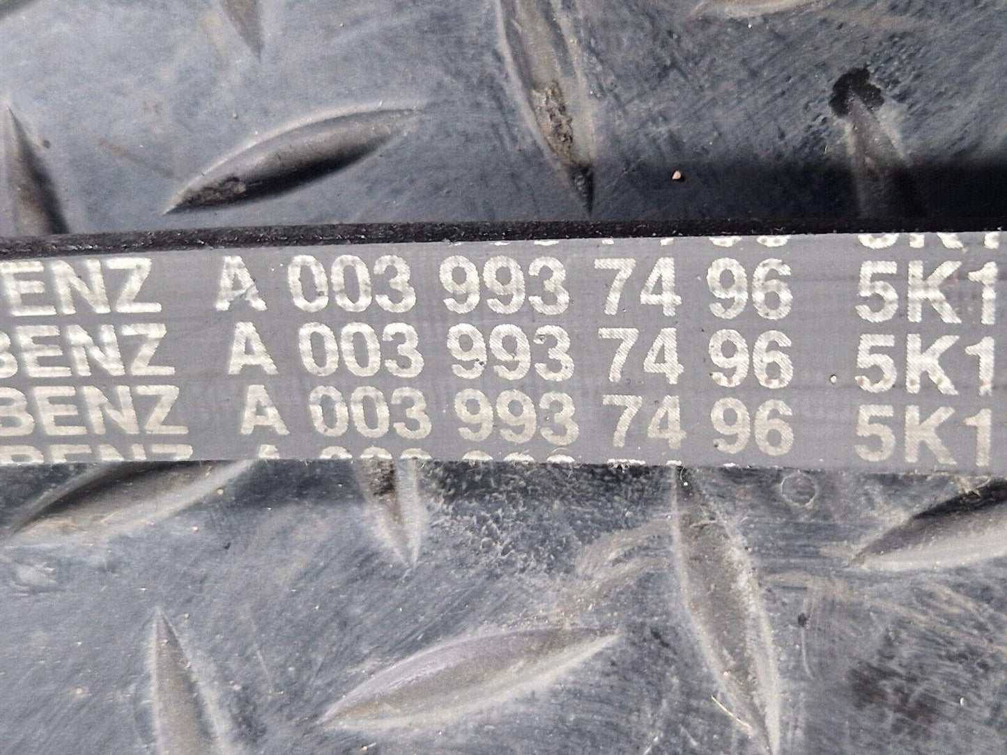 14-20 MERCEDES BENZ GLA X156 DIESEL ALTERNATOR DRIVING BELT A0039937496