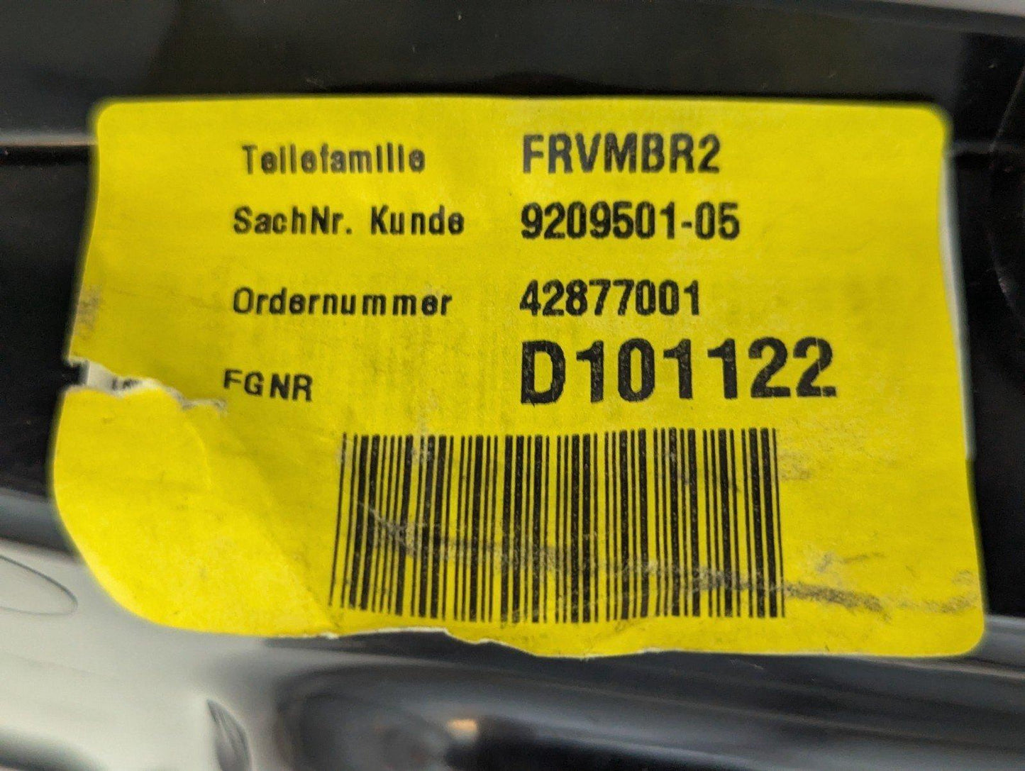 11-19 BMW 6 SERIES GRAN COUPE LEFT FOOTWELL TRIM PANEL 9209501