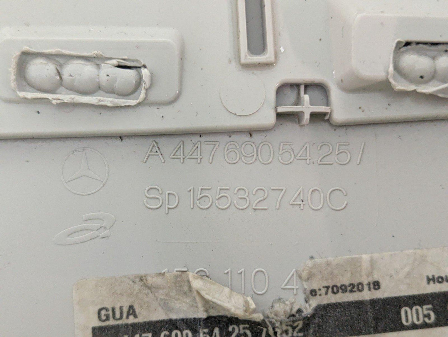 MERCEDES-BENZ VITO W447 B-PILLAR TRIM UPPER DRIVER SIDE A4476905425