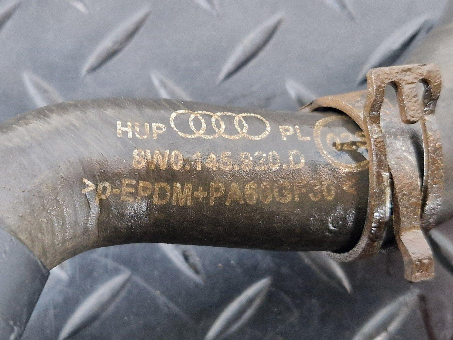16-19 AUDI A4 B9 GENUINE WATER COOLANT PIPE HOSE 8W0145920D