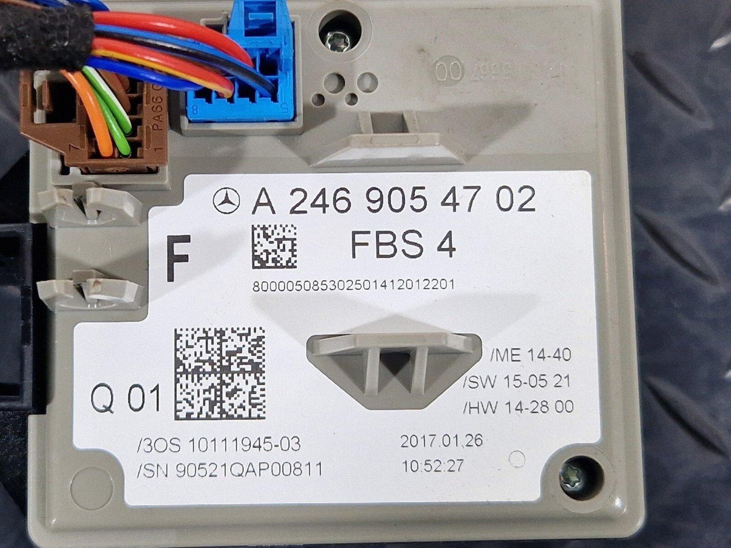 14-20 MERCEDES BENZ GLA X156 IGNITION SWITCH A2469054702