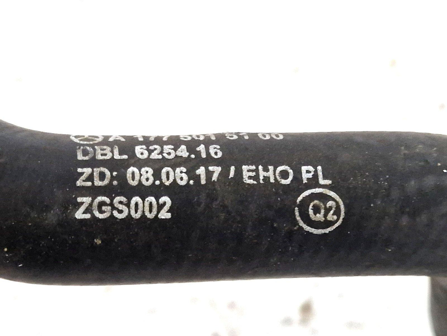 19-ON MERCEDES BENZ A CLASS EQ W177 WATER COOLANT PIPE A1775015100