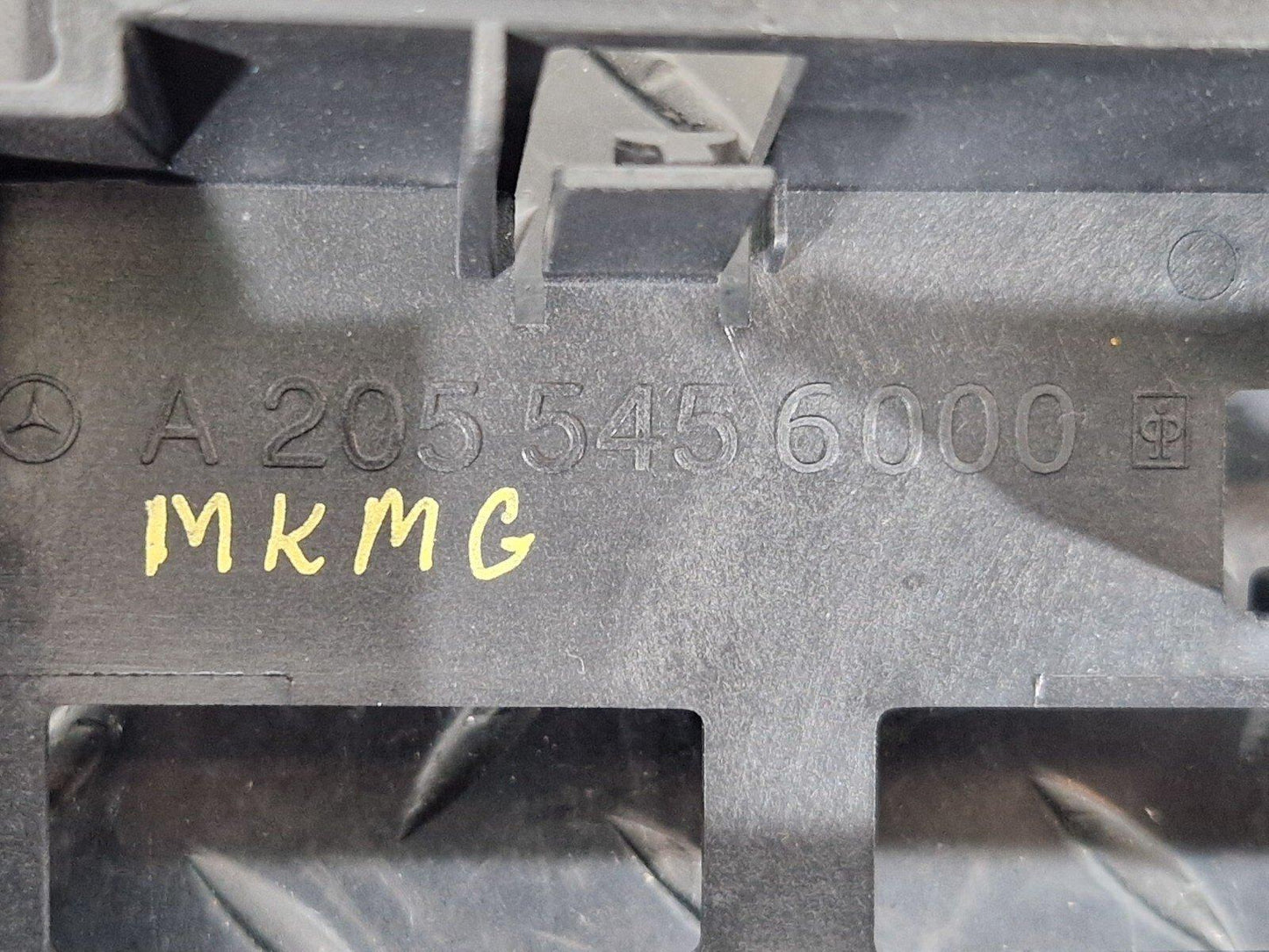 14-21 MERCEDES BENZ C200 W205 OEM REAR CONTROL MODULE BRACKET MOUNT A2055456000