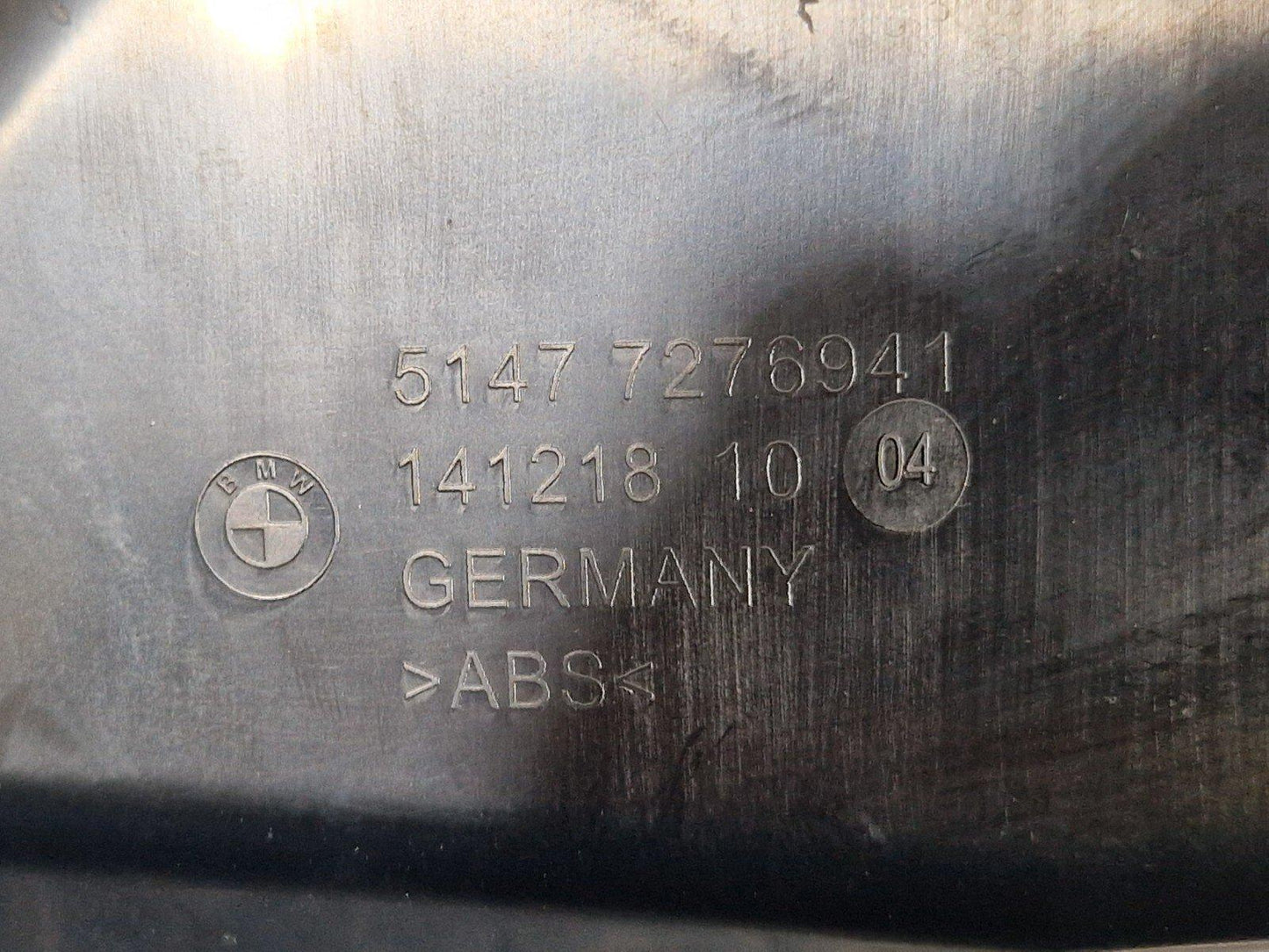 11-18 BMW 6 SERIES F06 BOOT TRUNK LEFT SIDE STORAGE COMPARTMENT 7276941