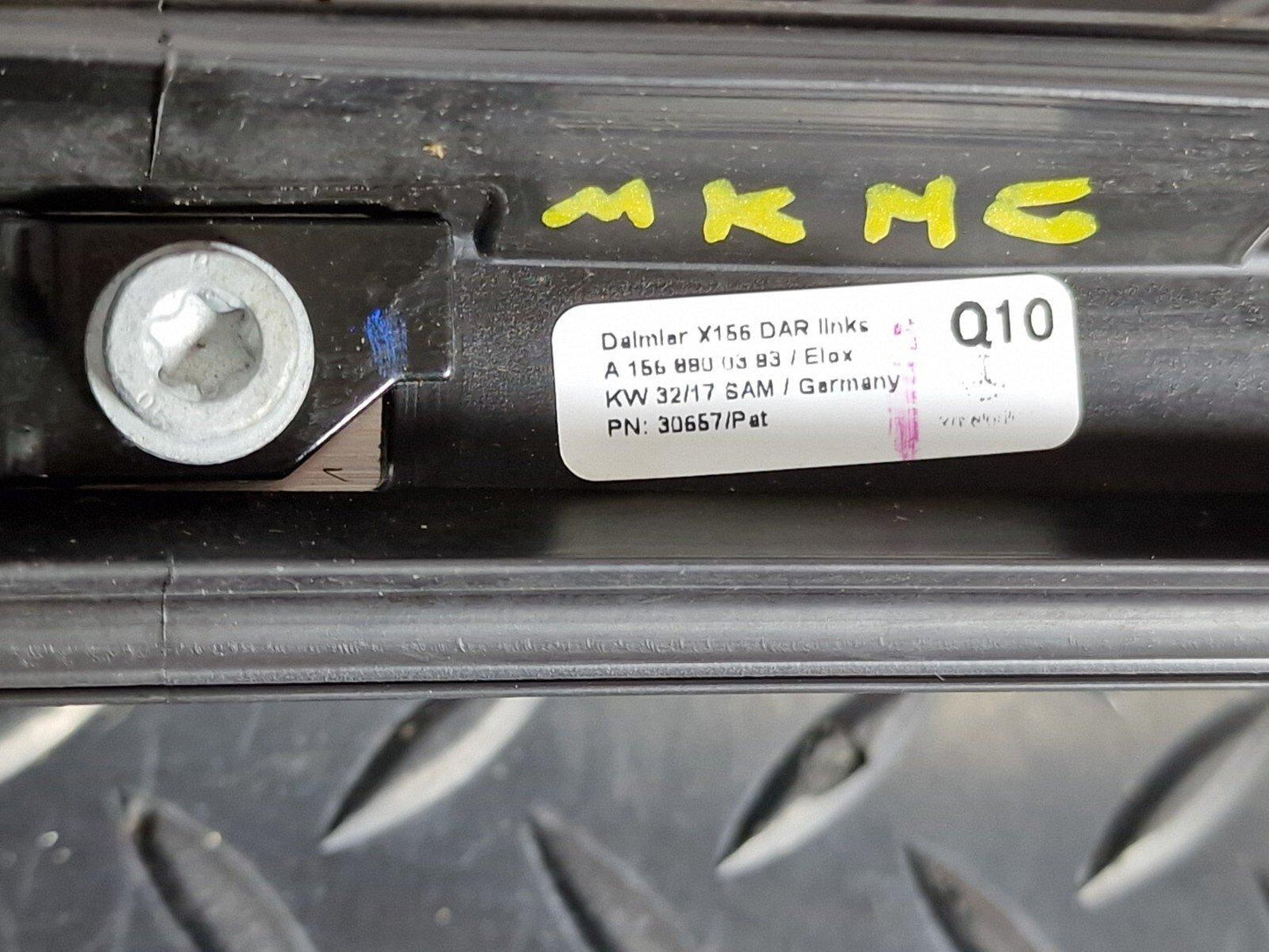 14-20 MERCEDES BENZ GLA 200 X156 LEFT PASSENGER SIDE N/S ROOF RAIL A1568900393