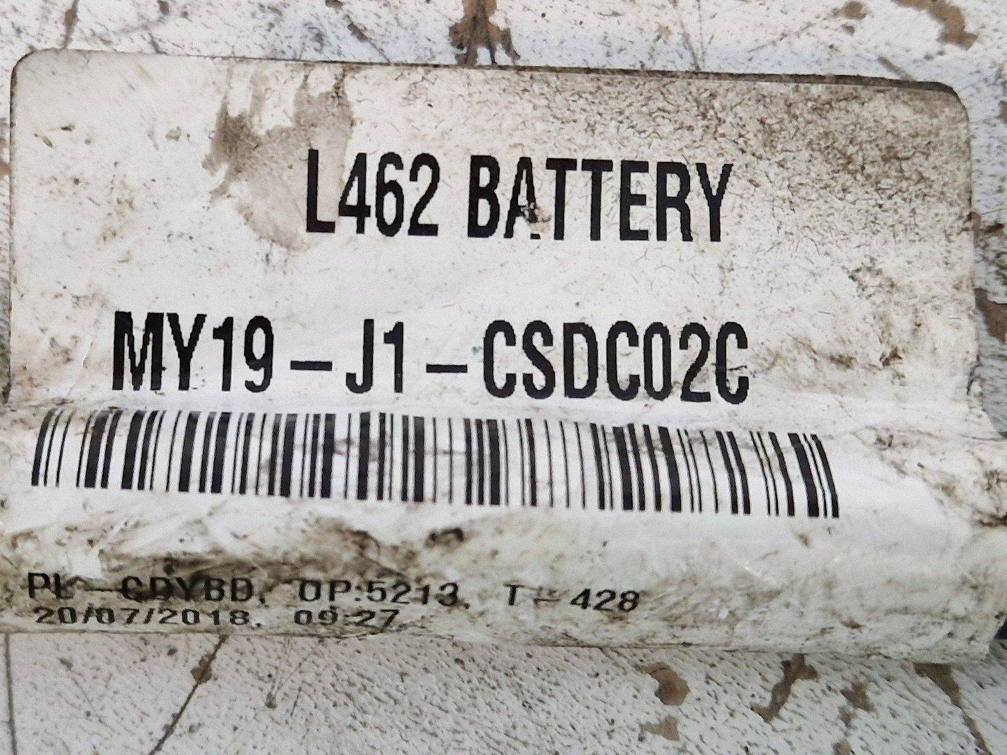 17-ON LAND ROVER DISCOVERY L462 POSITIVE BATTERY CABLE TERMINAL MY19J1CSDC02C