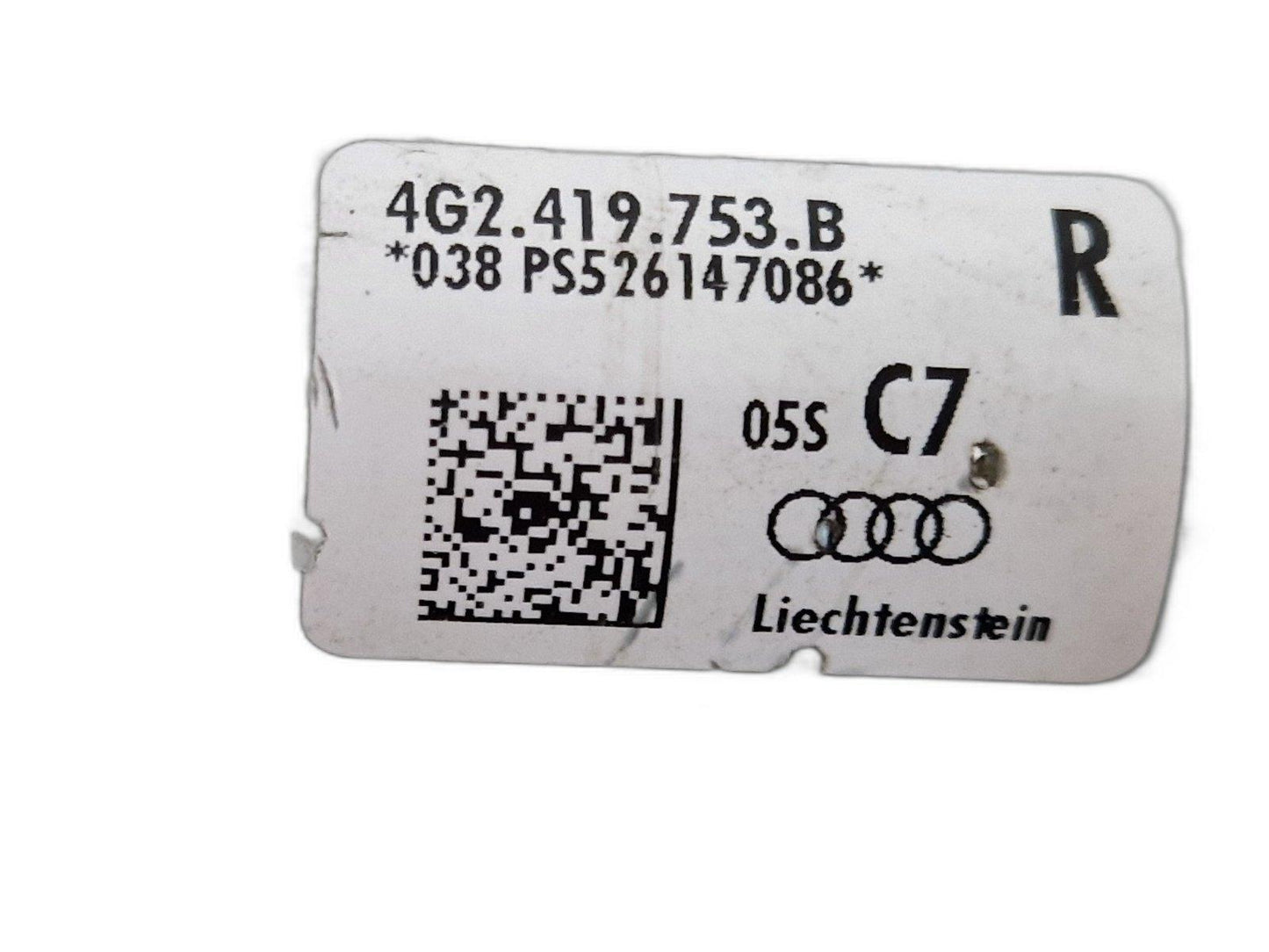 2011 AUDI A6 MK4 STEERING COLUMN UNIVERSAL JOINT 4G2419523B