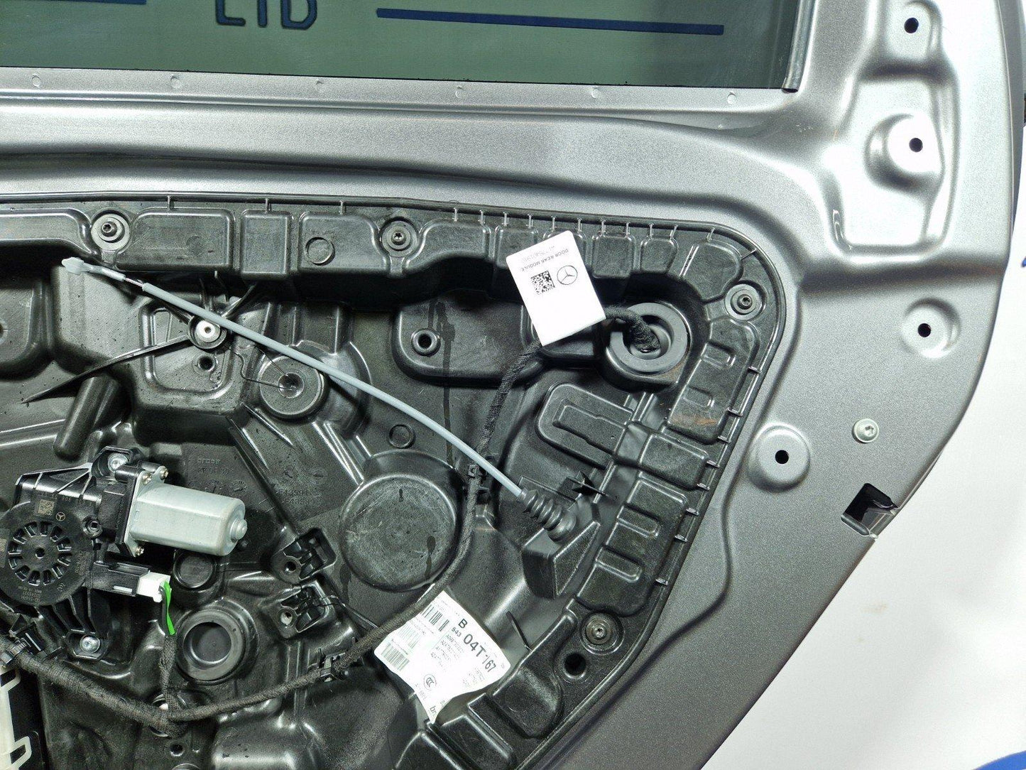 19-ON MERCEDES BENZ B CLASS W247 REAR RIGHT O/S/R COMPLETE DOOR IN GREY 787