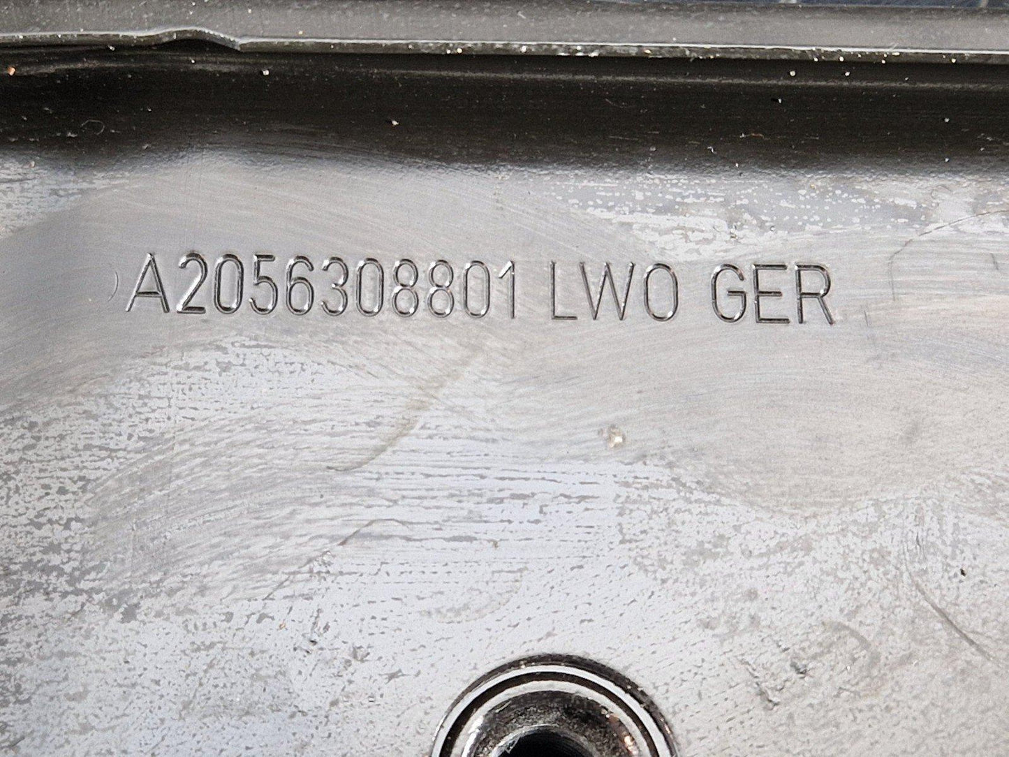 14-21 MERCEDES BENZ C300h W205 OEM RIGHT BOOT LINER A2056308801 A2056365800