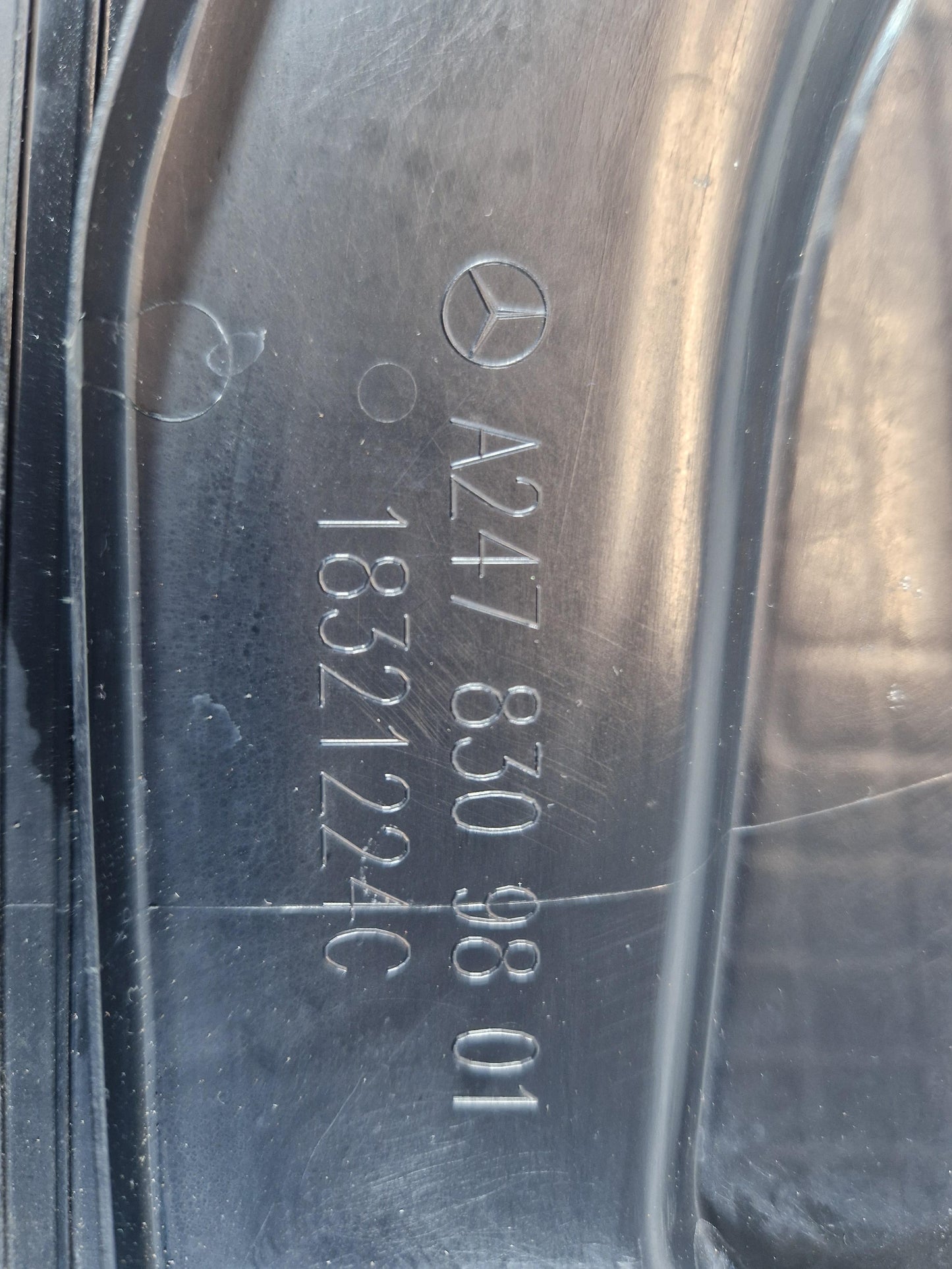 2019 Mercedes-Benz B200d B-Class W247 SUV Trim Panel A2478309801