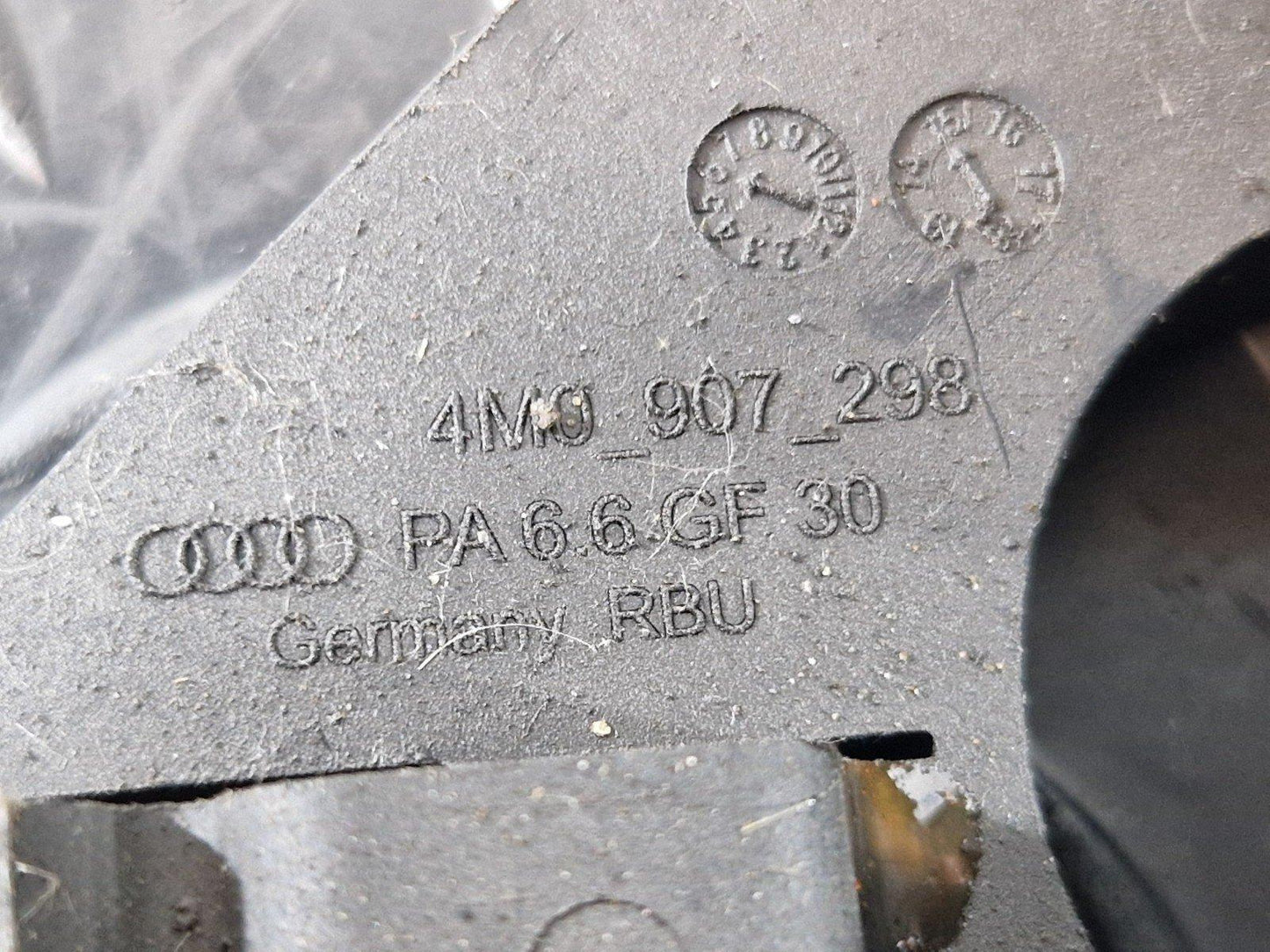 16-20 AUDI Q7 4M 3.0 DIESEL GENUINE LAMBDA NOX SENSOR BRACKET HOLDER 4M0907298