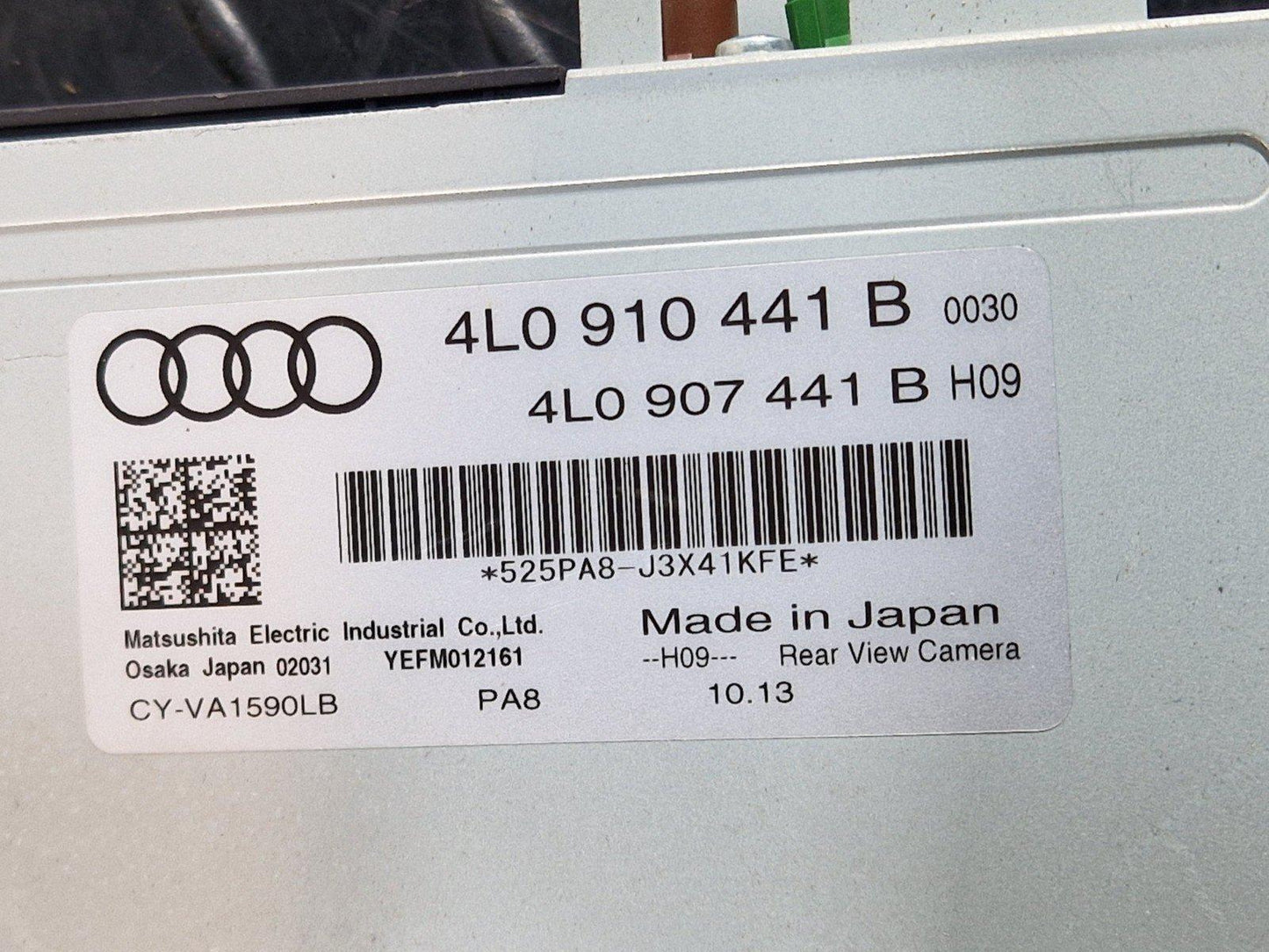 10-15 AUDI Q7 4L GENUINE REAR VIEW CAMERA CONTROL MODULE ECU 4L0910441B