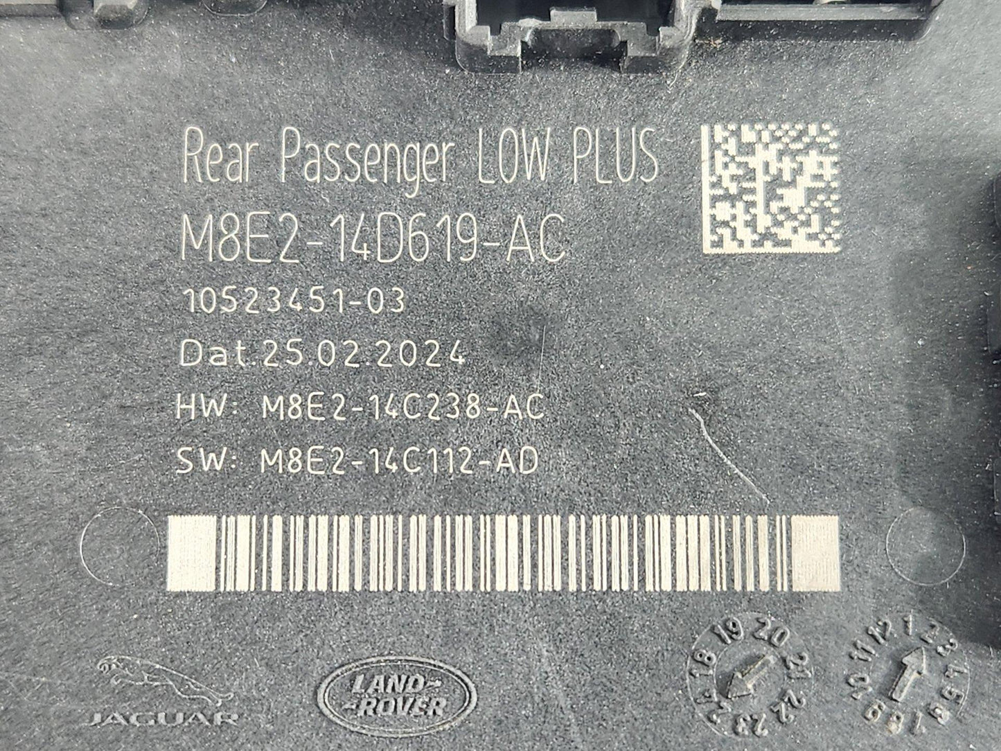 Range Rover Sport L461 Genuine Rear Left N/S Door Control Unit M8E2-14D619-AC