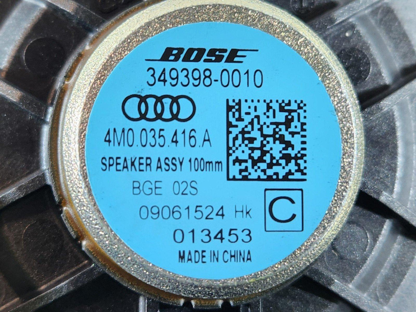 16-20 AUDI Q7 4M GENUINE SPEAKER DASHBOARD SPEAKER 4M0035416A