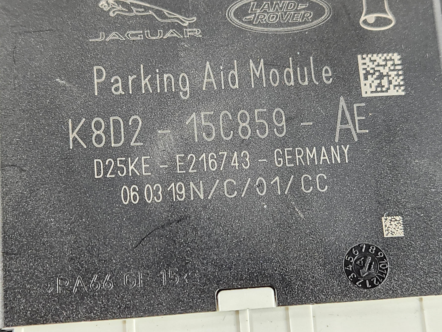 Land Rover Range Rover Evoque L551 SUV Genuine Parking Aid Module K8D215C859AE