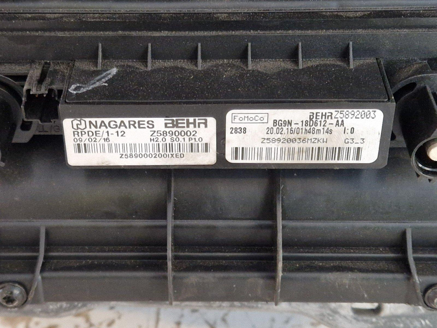 14-19 LAND ROVER L550 DISCOVERY SPORT COMPLETE HEATER MATRIX FK7219B555KD