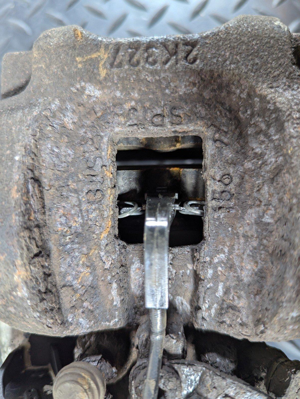 14-19 LAND ROVER L550 DISCOVERY SPORT BRAKE CALIPER REAR RIGHT SIDE FK722K327BC