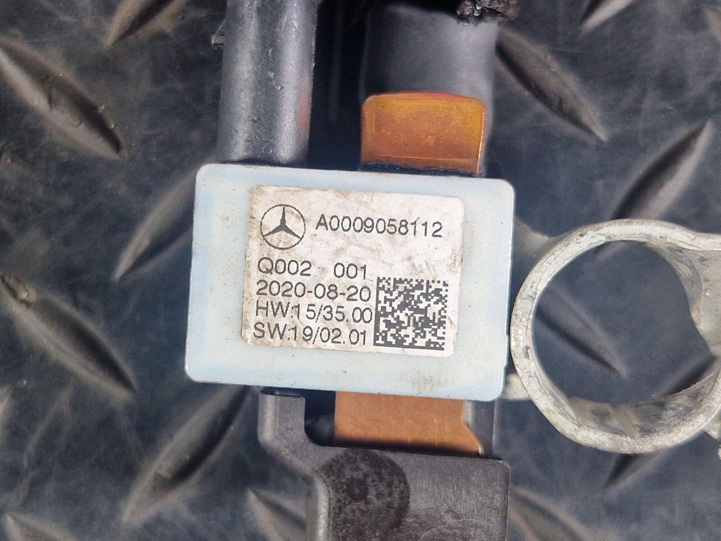 19-ON MERCEDES BENZ A CLASS EQ W177 A250e NEGATIVE BATTERY CABLE A0009058112