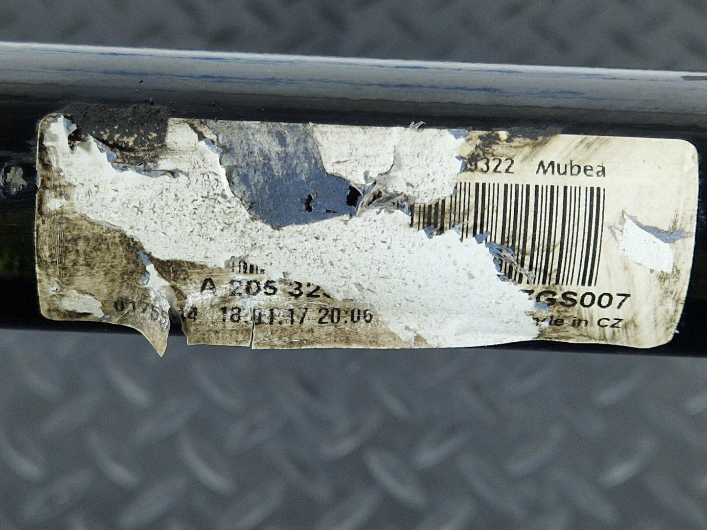14-21 MERCEDES BENZ C220d W205 OEM FRONT STABILIZER ANTI ROLL BAR A2053230817