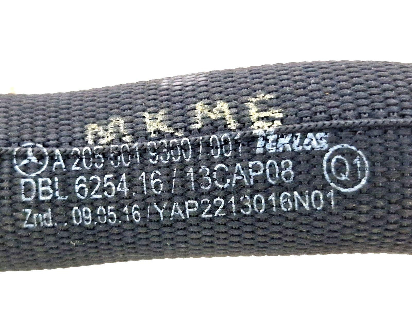 2019 MERCEDES C CLASS W205 1.6 OEM PETROL COOLANT HOSE PIPE A2055019300