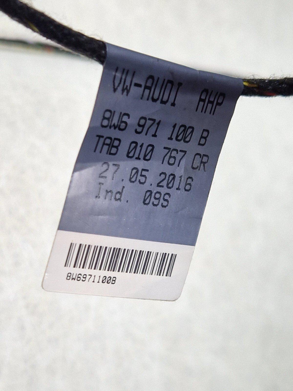 16-23 AUDI S5 COUPE GENUINE BLACK HEAD LINER 8W6867506B