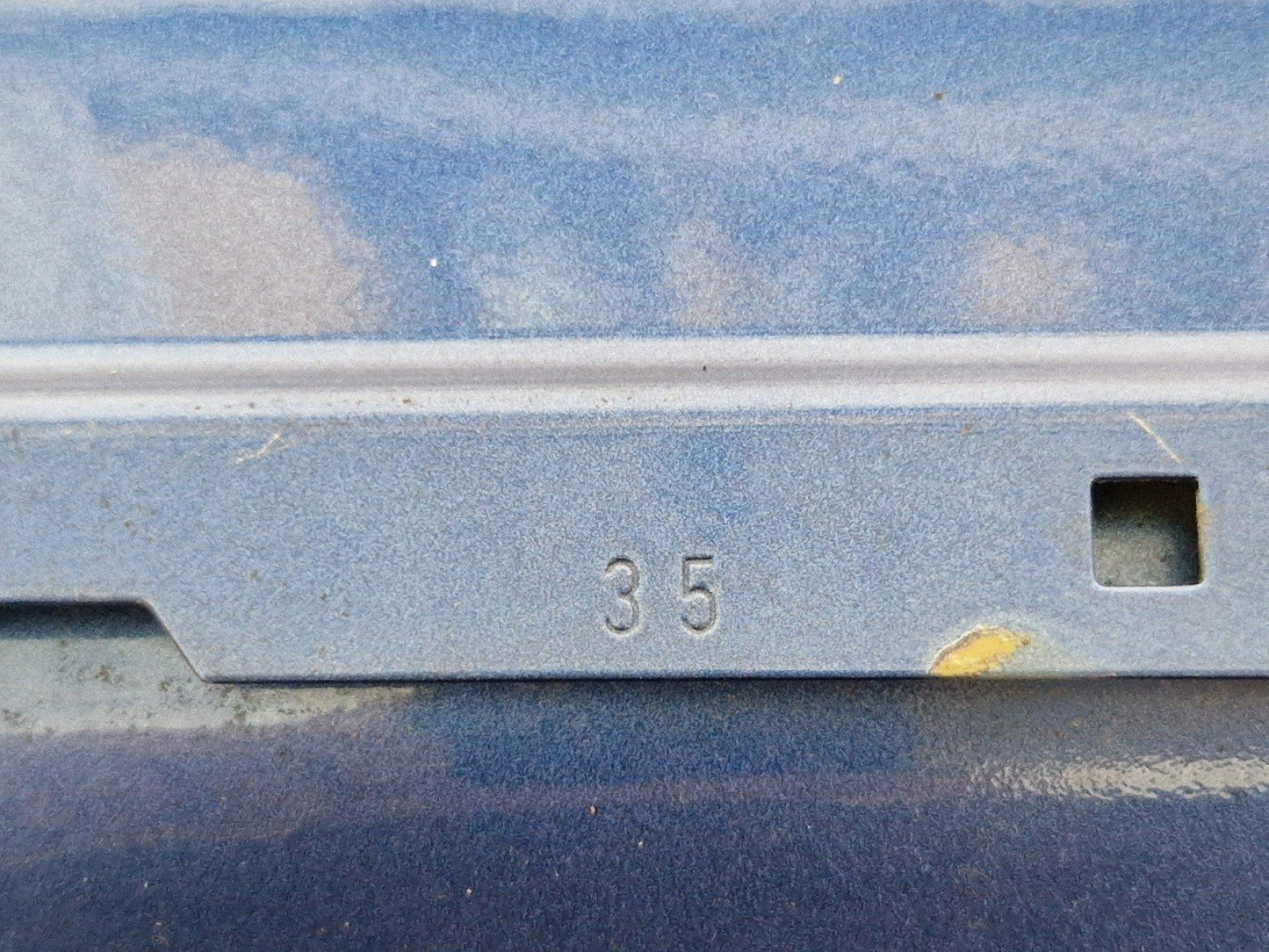 BMW 4 SERIES F32 REAR FUEL TANK FILLER FLAP COVER IN BLUE