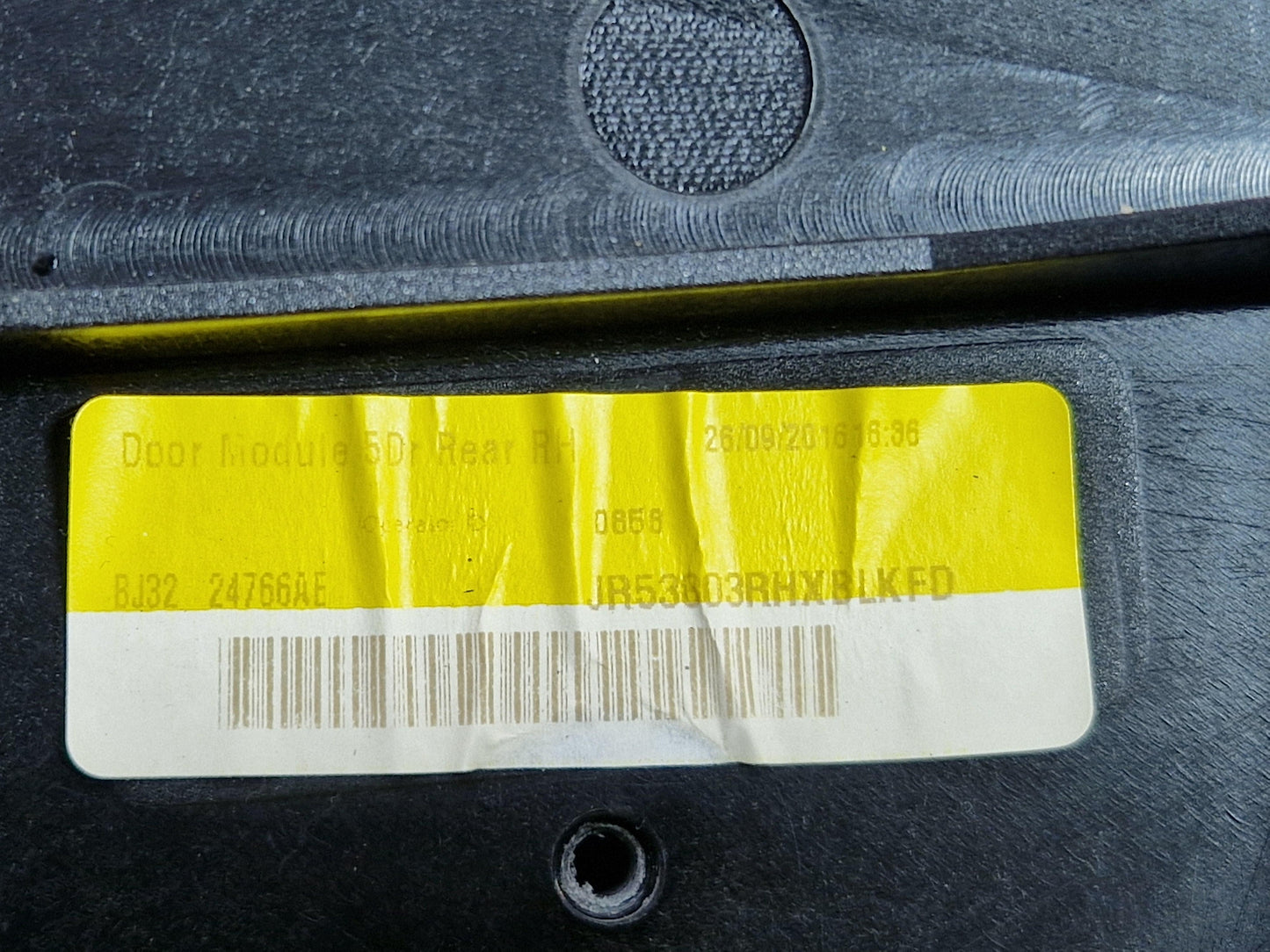 Range Rover Evoque L538 Rear Right O/S Inner Door Panel Card BJ32-24766-AE