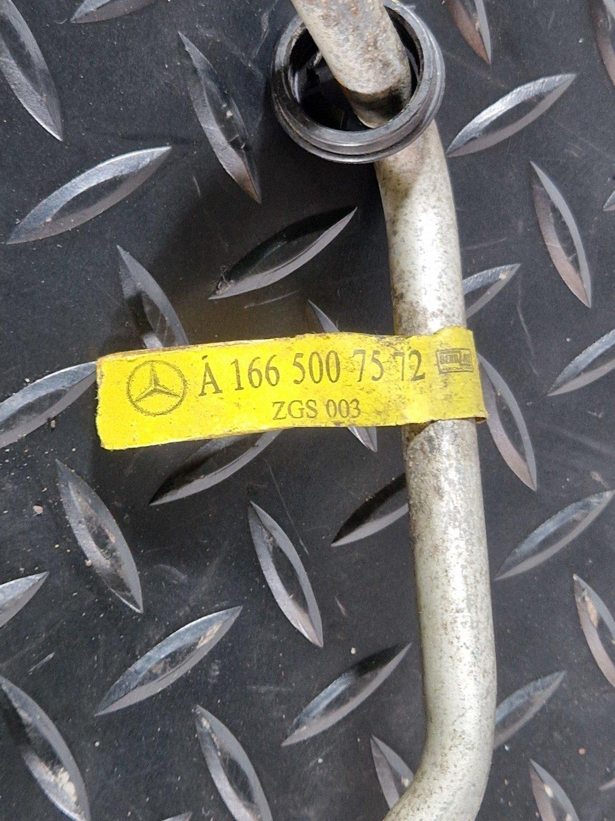 MERCEDES BENZ ML GLE W166 GEARBOX OIL COOLER PIPE HOSE A1645010265