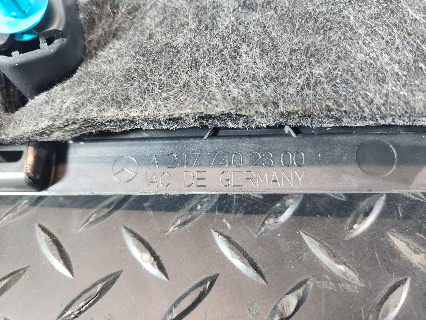 2019 Mercedes-Benz B200d B-Class W247 SUV Gate/Lid Trim Panel A2477402300