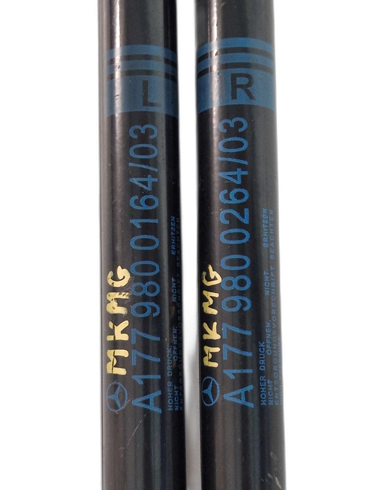 20 MERCEDES BENZ W177 A CLASS TAILGATE STRUTS REAR A1779800264