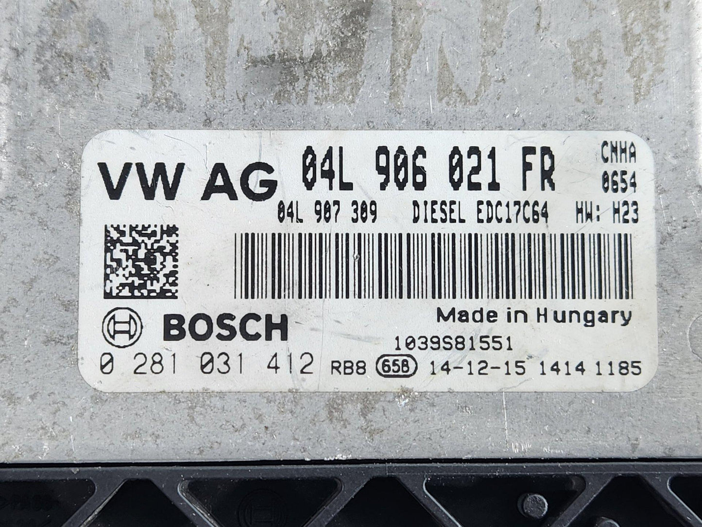 Audi A6 C7 Genuine Engine Control Module Unit ECU 04L906021FR