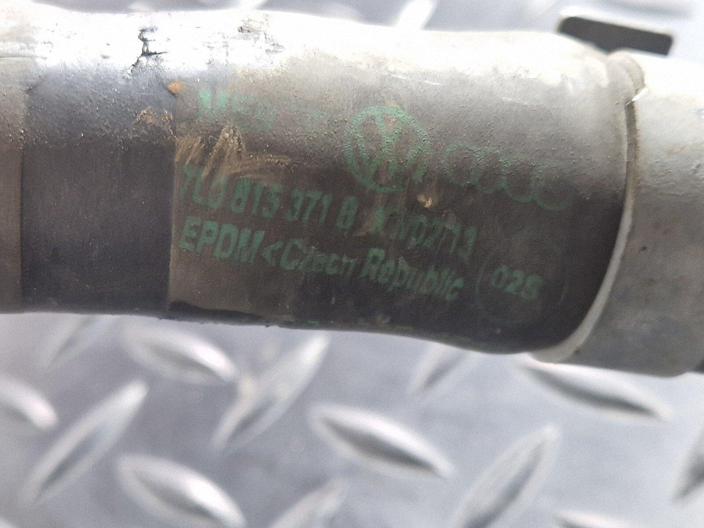 10-15 AUDI Q7 4L OEM 3.0 TDI CRCA ENGINE COOLANT WATER HOSES PIPE TUBE 7L0815802
