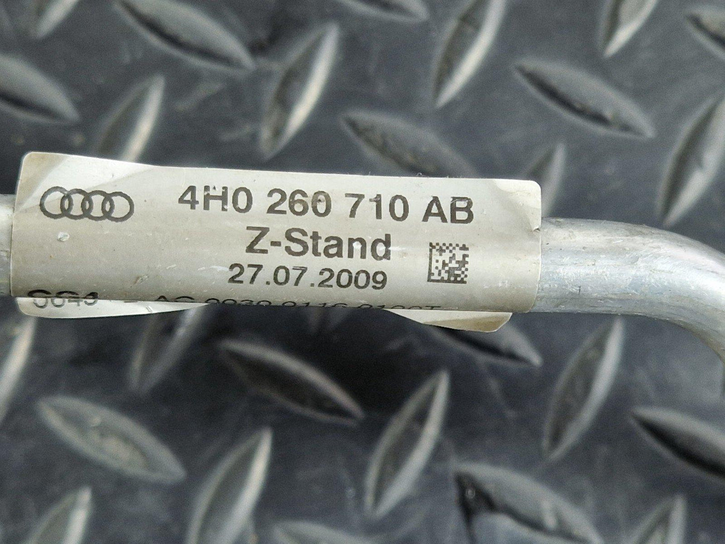10-17 AUDI A8 4H GENUINE A/C AIR CON HOSE PIPE OEM 4H0260710AB