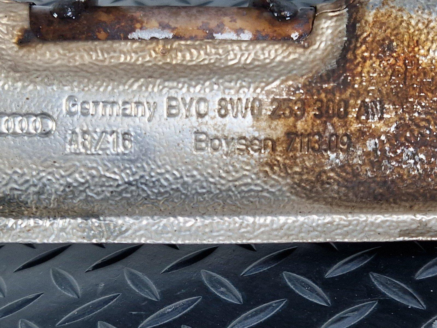 16-24 AUDI A5 F5 COUPE OEM EXHAUST FLEXIBLE PIPE 8W0253300AN