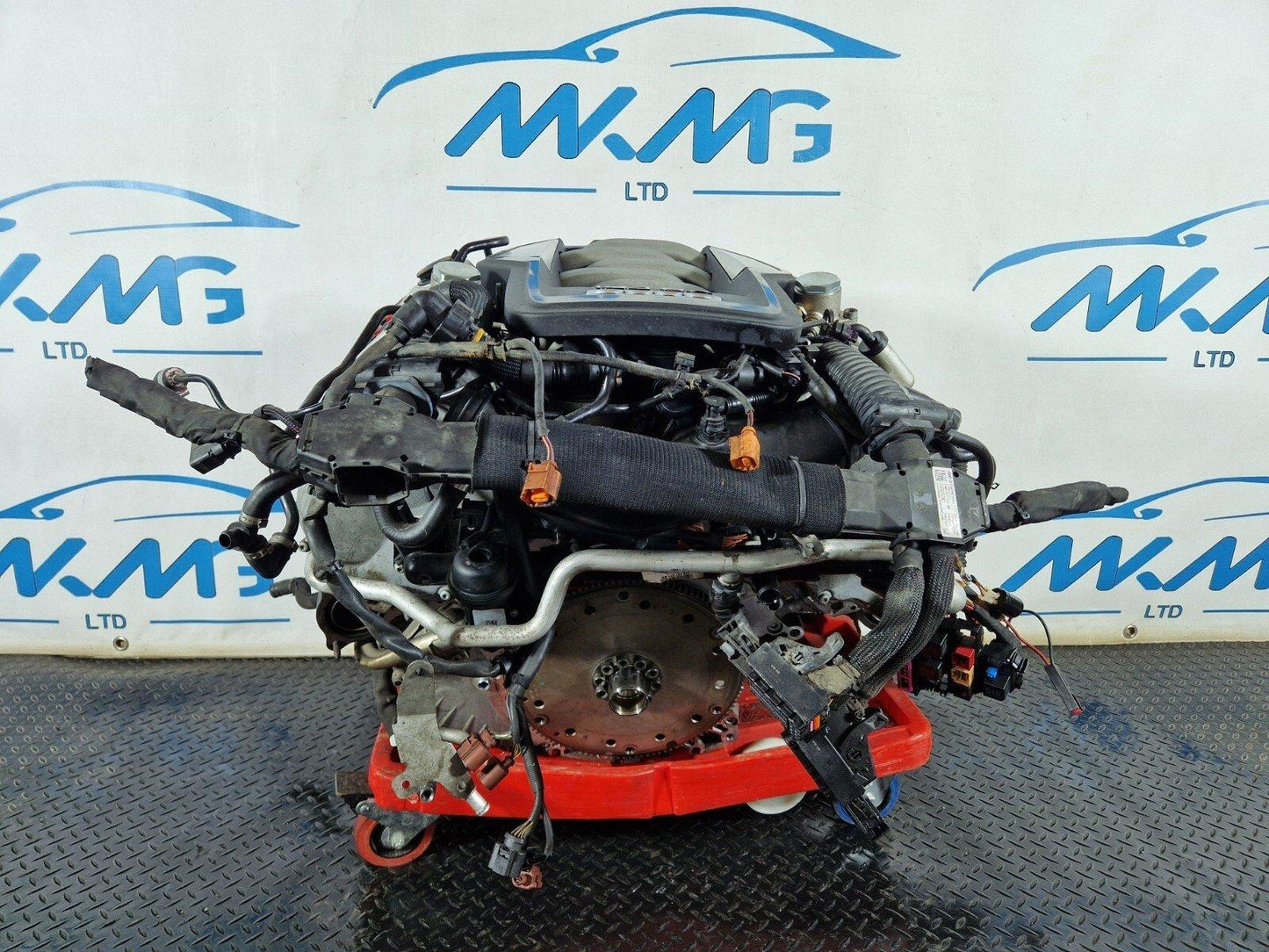 10-17 AUDI A8 4H 4.2 V8 CDRA PETROL GENUINE COMPLETE ENGINE (PLUG&PLAY)