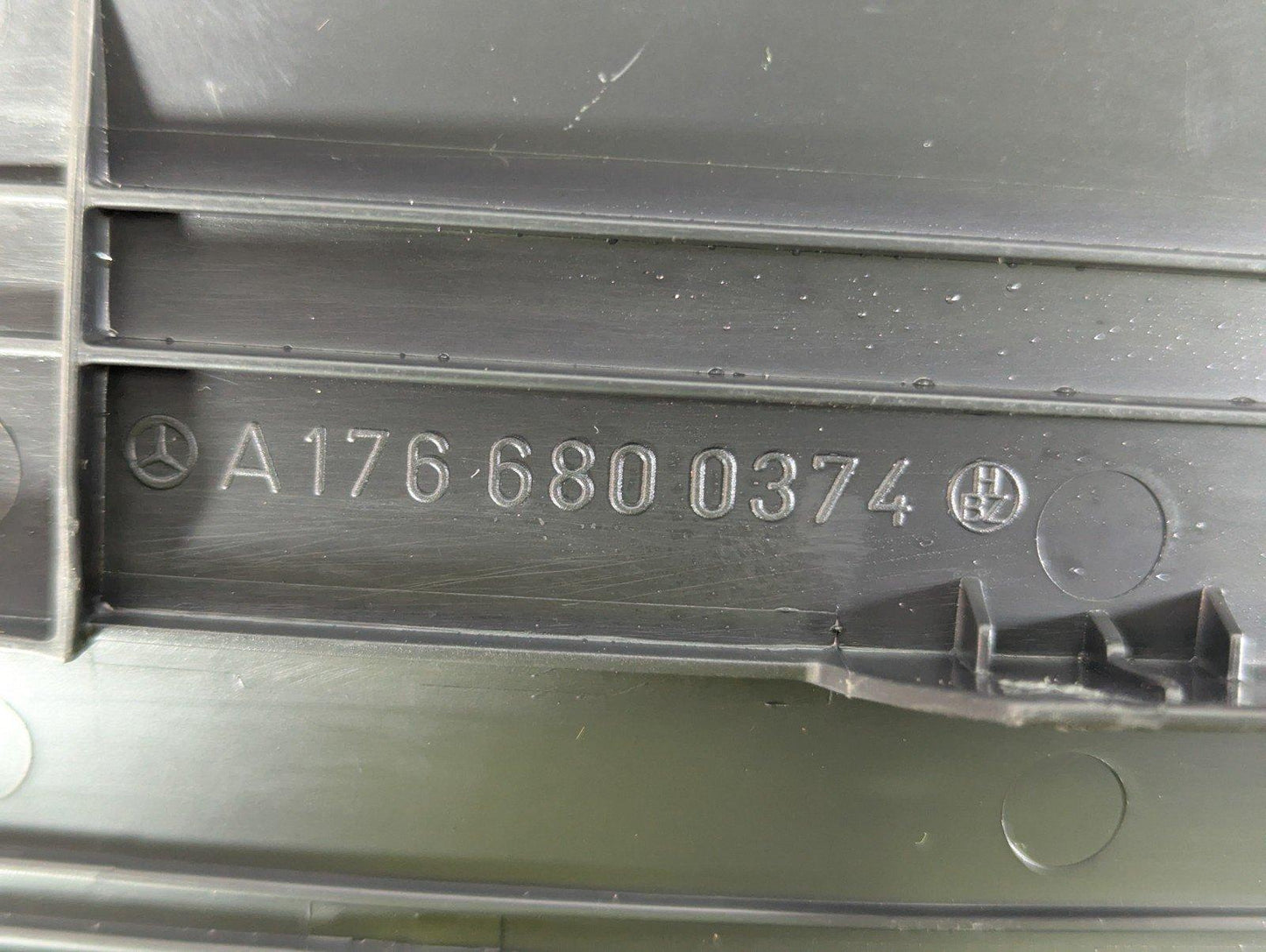 13-19 MERCEDES BENZ CLA C117 GENUINE REAR RIGHT INNER DOOR SILL PANEL A176680037
